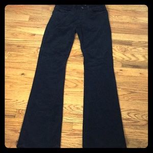 J Brand corduroy black flare style